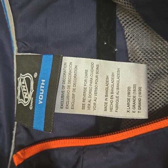 Youth Edmonton Oilers Jacket - Picture 3 of 4